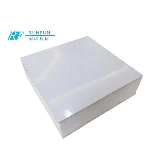 Indonesia FRP PU XPS Sandwich Panel For Insulation Refrigerated Truck
